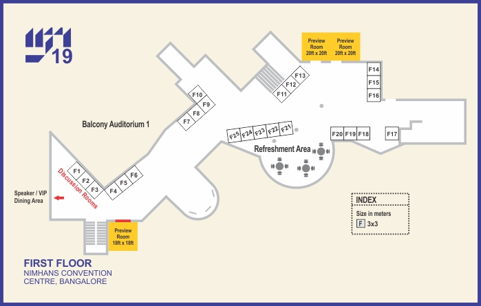 IRSI Exhibition Stall - fist floor